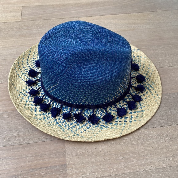 ONDAdeMAR Hand Made Bicolor Straw Hat - Picture 5 of 10